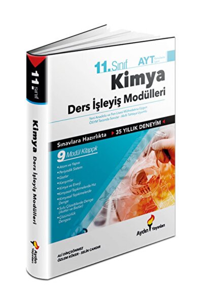 Aydin Yayinlari 11 Sinif Kimya Ders Isleyis Modulleri 9 Modul Kit Trendyol