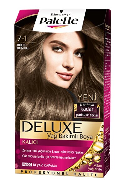 schwarzkopf hair mascara palette deluxe 5 68 kestane yag bakimli kalici sac boyasi fiyati yorumlari trendyol