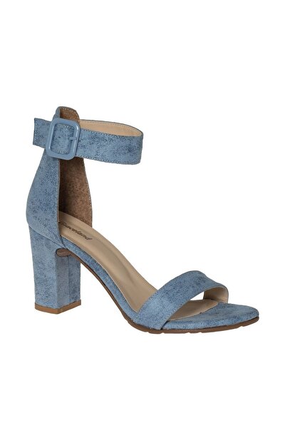 Deichmann Mavi Kadın Topuklu Sandalet