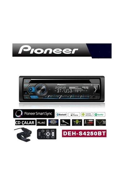 Reproductor Stereo Pioneer DEH-S4250BT Bluetooth Audio Car USB MP3