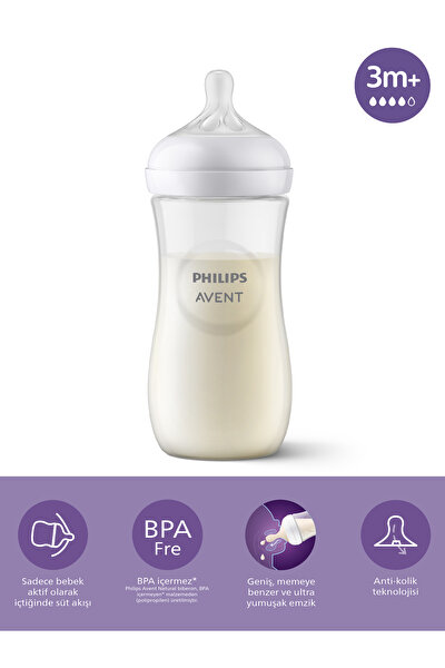 Philips Avent Natural 2.0 Biberón 6 m+ 330 ml – Medpak