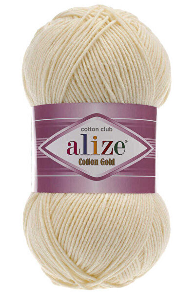 Alize 5 Adet Cotton Gold El rg Ipi Ipli i Renk Kodu 01 Krem