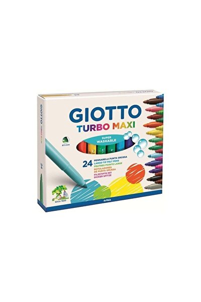 Pennarelli Turbo Maxi Giotto Schoolpack 108 Pezzi Assortiti in 12