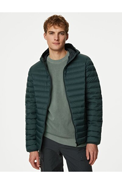 Down & feather clearance parka with stormwear