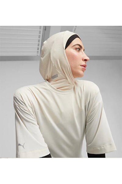 Nike Pro Dri fit Hijab Sporcu Ba rt s E arp Beyaz N.000.3533.101