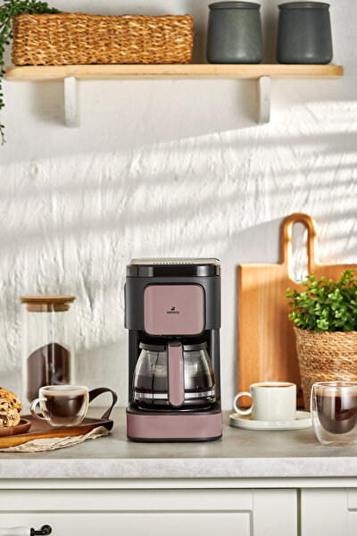 Karaca Coffee Brew Inox 2 in 1 Aroma Filter Coffee and Tea Brewing Machine  - KARACA EUROPE