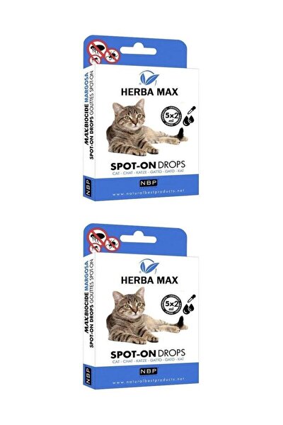 max biocide herba bitkisel kedi ense damlasi dis parazit 5x2ml fiyati yorumlari trendyol