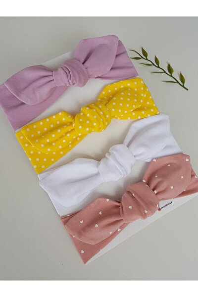 Swan Butik Kiz Bebek Cocuk Beyaz Lila 2 Li Pelus Ponpon Bandana Bant Fiyati Yorumlari Trendyol