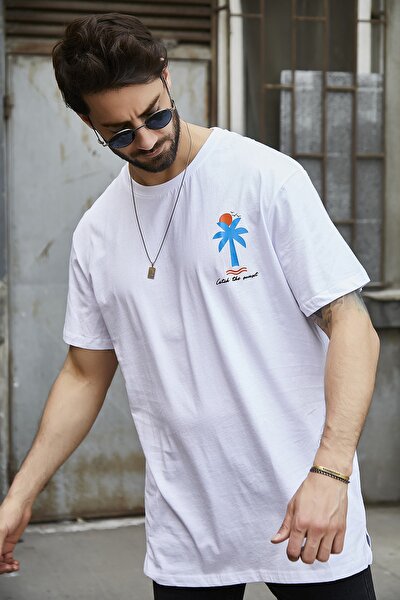 T-Shirt - Weiß - Oversized