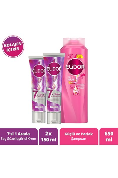 elidor 7 si 1 arada sac guzellestirici bakim kremi 150 ml x2 fiyati yorumlari trendyol