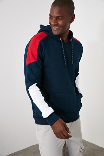 Sweatshirt - Dunkelblau - Regular Fit