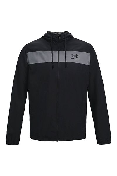 Black under shop armour windbreaker