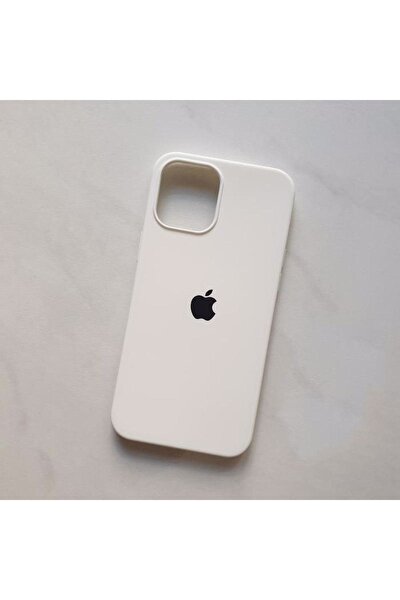 Iphone 12 Mini Uyumlu Logolu Içi Kadife Lansman Silikon Kılıf