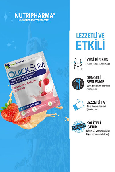 Quick Slim Weight Loss Shake (variety pack) – Nutripharma Türkiye