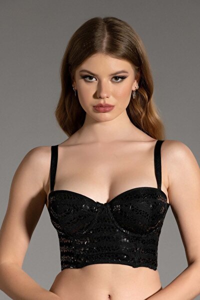 NEWBRA LINGERIE Bra - Black - Trendyol