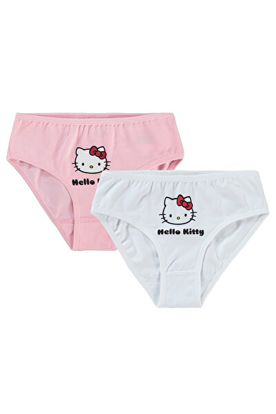 Hello Kitty Kız Çocuk 2'li Külot Set 2-10 Yaş Beyaz Fiyatı
