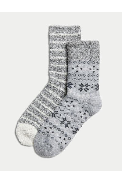2'li Orta Etkili 15 Denye Külotlu Çorap Seti