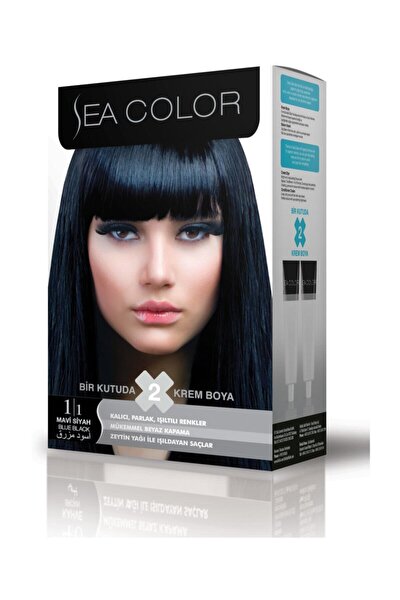 Sea Color 1 1 Mavi Siyah Boya 2 Li Set Fiyati Yorumlari Trendyol