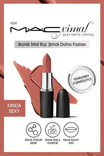 M·A·Cximal Silky Matte Lipstick  Including Velvet Teddy, Taupe