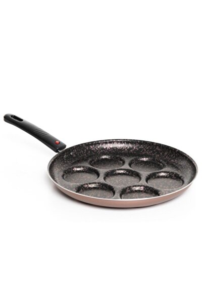 papilla pankek tava 4 gozlu pan kek kofte yumurta ve hamur isi kizartma tavasi 28cm kinox mutfak fiyati yorumlari trendyol