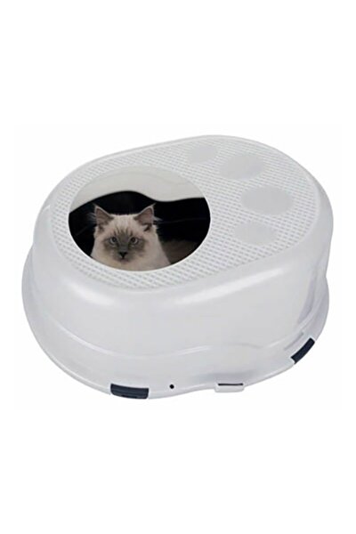 moderna top cat gri sari kedi tuvaleti 59 cm fiyati yorumlari trendyol