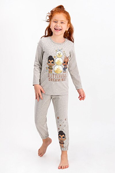 lol kiz cocuk pembe lisansli pijama takimi fiyati yorumlari trendyol