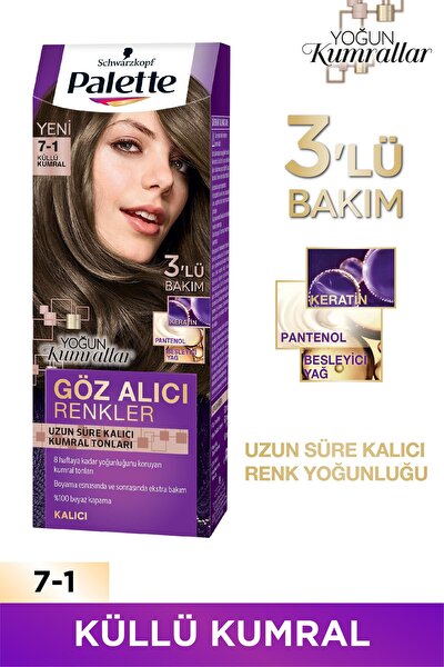 palette goz alici renkler kumral 7 0 sac boyasi fiyati yorumlari trendyol