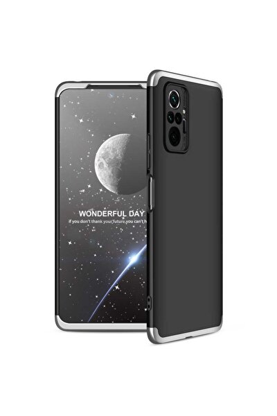 Cepprime Redmi Note 10 Pro 360 Koruma Darbe Emici Tam Koruyucu Parmak Izi Bırakmayan Ays Kapak