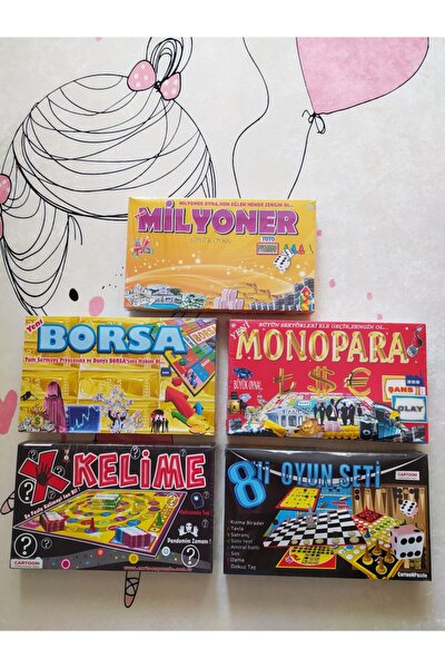 ibis oyuncak monopara 8 li oyun seti borsa milyoner kutu oyunlari 4 lu set fiyati yorumlari trendyol