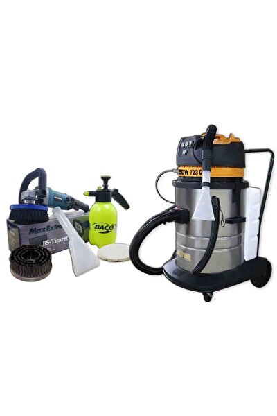 Safran 17 Lt Temiz 72 Lt Kirli Su Tanki Kapasite 2400 Watt Krom Kazanli Koltuk Yikama Makinasi Edw 722 Fiyati Yorumlari Trendyol