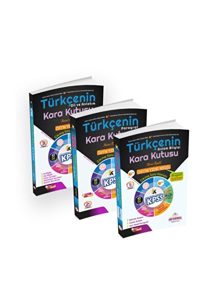 informal yayinlari 2020 kpss kara kutu genel kultur altin set konu ozetli soru bankasi paket fiyati yorumlari trendyol