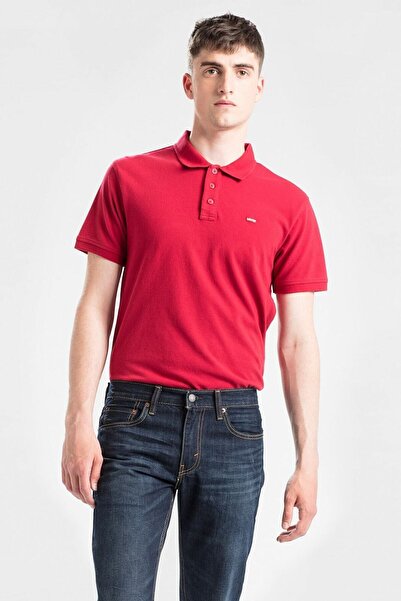 Erkek Kırmızı Housemark Good Polo Yaka T-shirt 24574-0038