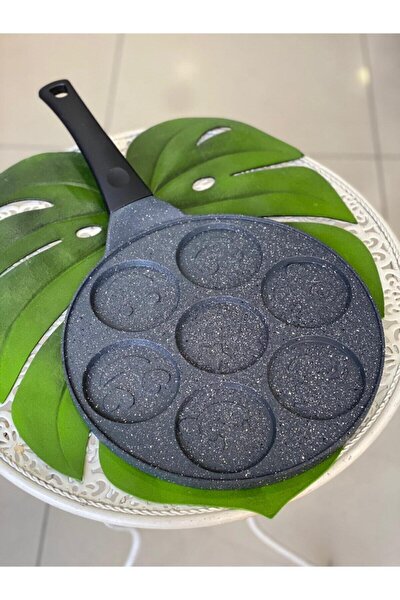 papilla pankek tava 4 gozlu pan kek kofte yumurta ve hamur isi kizartma tavasi 28cm kinox mutfak fiyati yorumlari trendyol