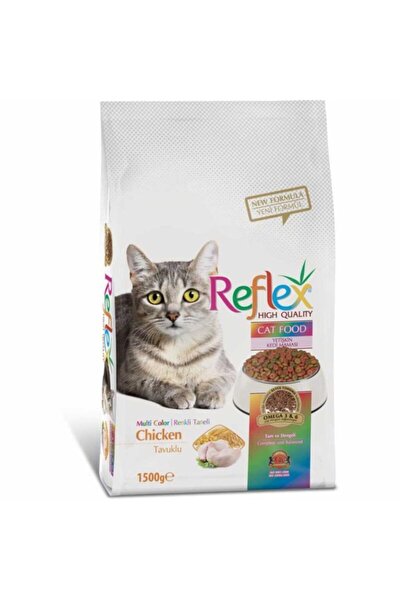 reflex tavuklu yetiskin kedi mamasi 1 5 kg 3 adet fiyati yorumlari trendyol