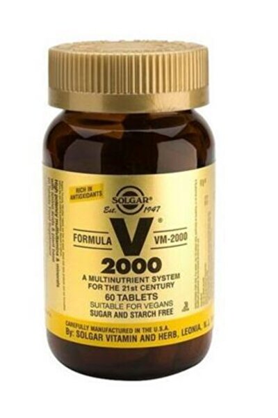 Solgar Vm 2000 60 Tablet Trendyol