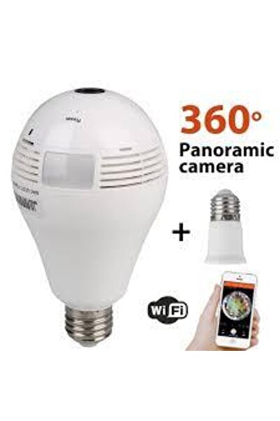 hobimtek ip ampul kamera akilli panoramik 360 fiyati yorumlari trendyol