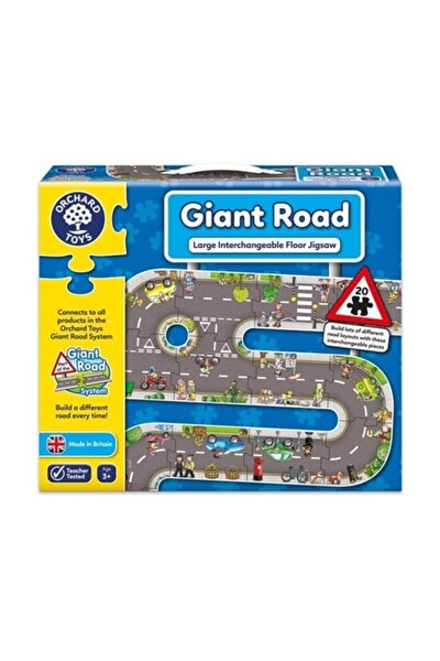 Puzzle Giant Road Jigsaw 3 Yaş+