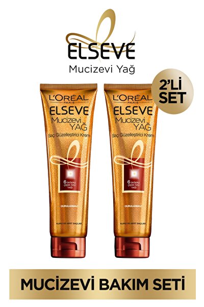 l oreal paris elseve normal saclar icin durulanmayan sac guzellestirici krem 150 ml 3 lu set fiyati yorumlari trendyol