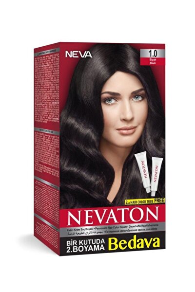neva color kalici sac boyasi seti 1 siyah fiyati yorumlari trendyol