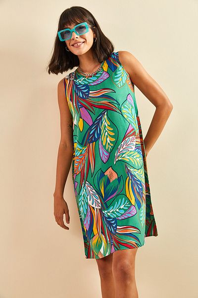 Kleid - Grün - Basic