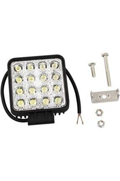 yugo led lamba 9 led sis fari calisma lamba traktor off road 9 led kare sis calisma lambasi 12 24 v fiyati yorumlari trendyol