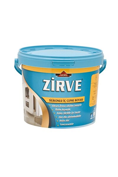 tek boya zirve boya silikonlu ipek mat ic cephe boyasi 6l 10 kg beyaz fiyati yorumlari trendyol