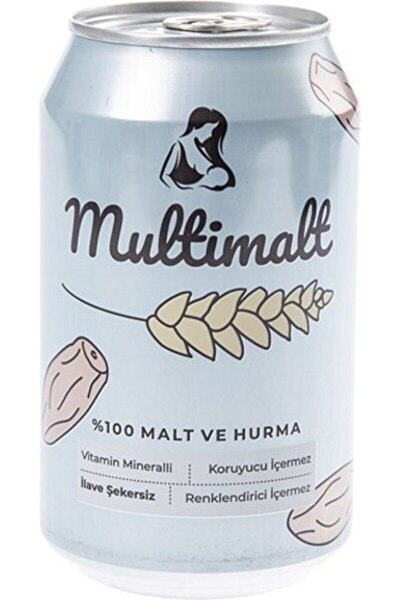 multimalt anne sutu arttiran alkolsuz 100 malt ve hurma suyu 330 ml x 24 adet fiyati yorumlari trendyol