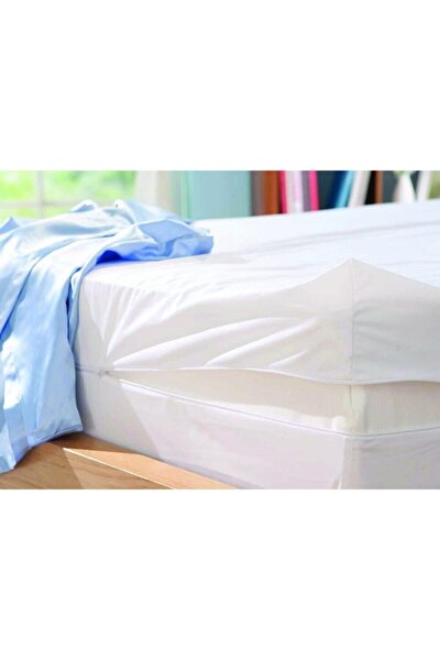 Caretex Fullcover 100 Polyester Antialerjik Sivi Gecirmez Fermuarli Beyaz Yatak Alezi 180x200 Fiyati Yorumlari Trendyol