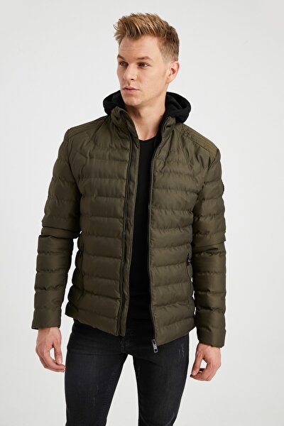 Winter Jacket - Khaki - Puffer