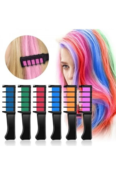 hair chalk sac tebesiri seti 12 renk fiyati yorumlari trendyol