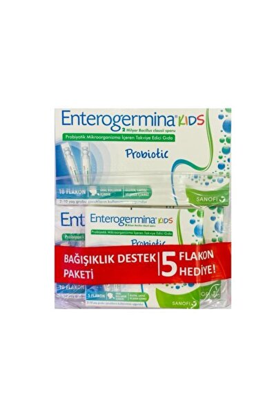 enterogermina kids probiyotik cocuk 5 ml x 10 flakon 2 10 yas fiyati yorumlari trendyol