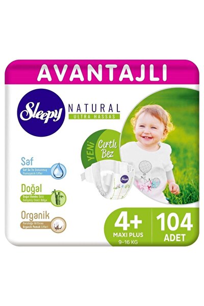 sleepy natural avantajli bebek bezi 4 numara maxi 120 adet fiyati yorumlari trendyol