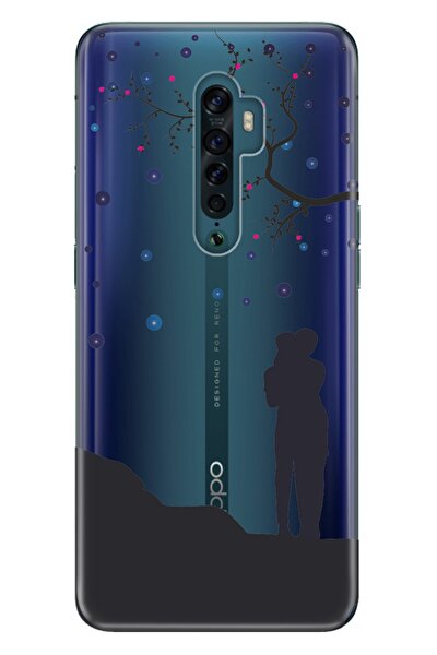 Reno 2z Pure Modern Desenli Silikon Kılıf Tutku