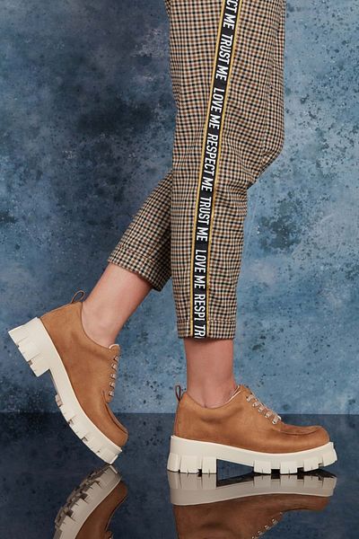 Ankle Boots - Brown - Block